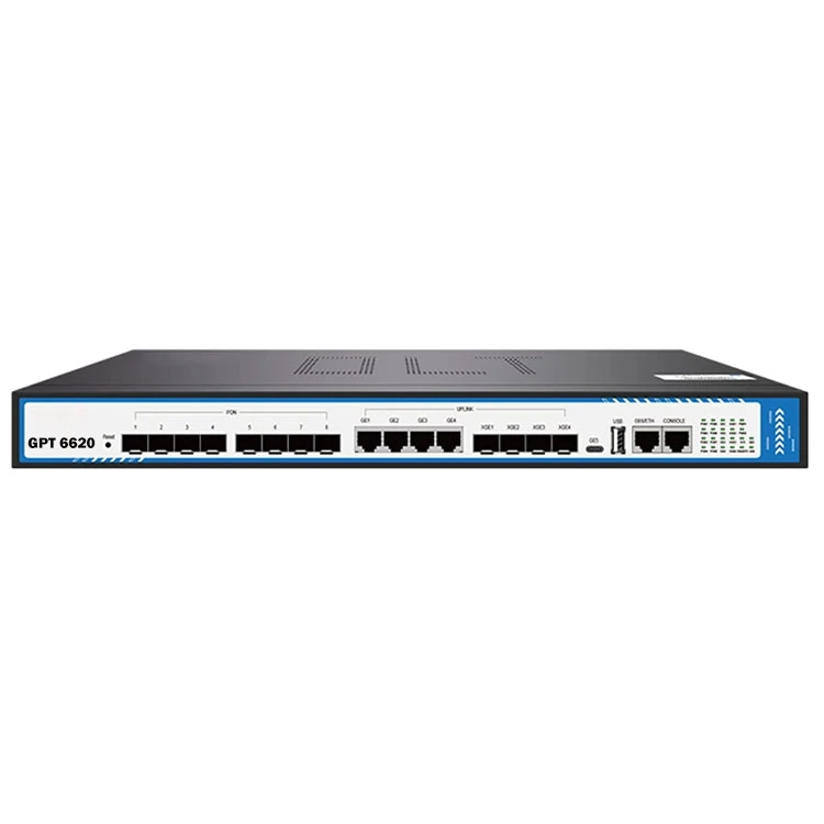 8 portů GPON OLT