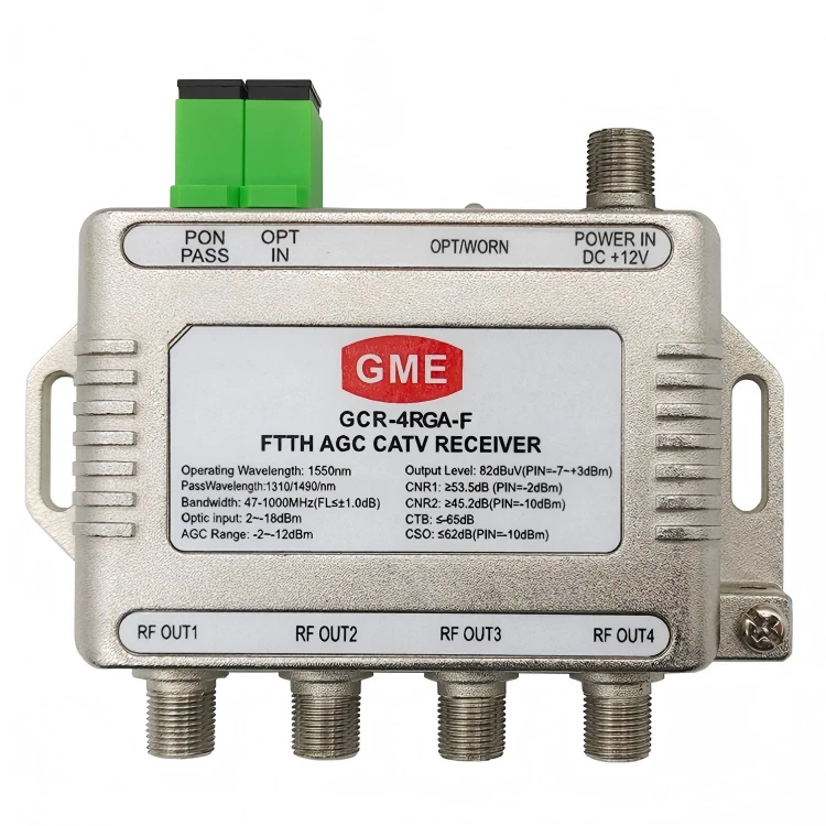 Jaké jsou scénáře aplikací FTTH AGC kabelového přijímače?
